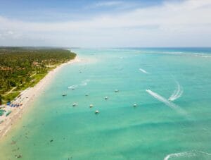 Praia de Muro Alto em Porto de Galinhas — mar turquesa