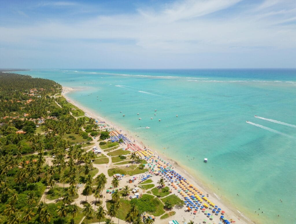 Praia do Cupe ou Muro Alto em Porto de Galinhas