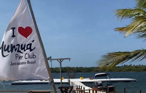 Paisagem natural de Jericoacoara — praia e dunas no Ceará